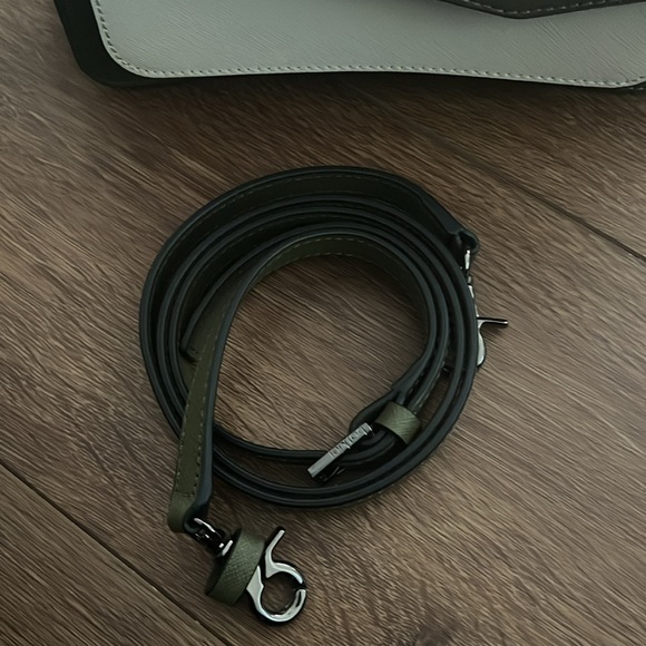 Botkier Army Green, Cream and Dark Tan bag - Picture 4 of 6